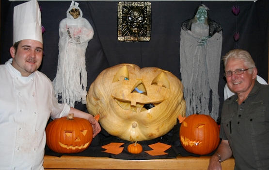 Monster pumpkin on show at the Riviera Centre